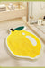Feblilac Fruit Lemon Tufted Bath Mat