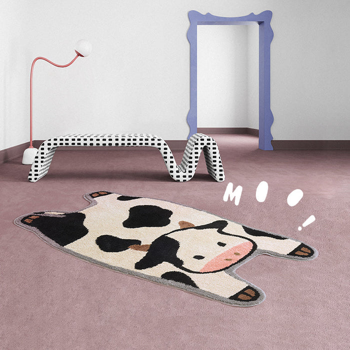 Cute Cow Mat for Children's Bedroom