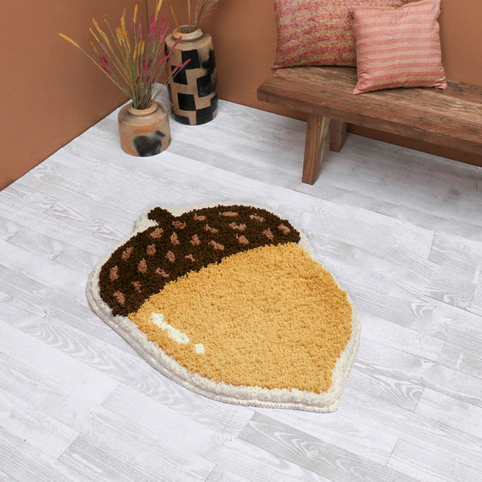 Pine Cone Mat for Bathroom