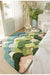 Feblilac Mountain Forest Moss Bedroom Rug Long Runner