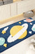 Feblilac Cute Little Planet Tufted Bath Mat