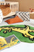 Cute Dinosaur Bedroom Rug, Irregular Shape Mat, Cute Cartoon Area Rug