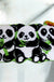 Cute Panda Bathroom Mat, Black and White Animal Decor