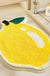 Feblilac Fruit Lemon Tufted Bath Mat