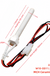 220V 350W Biomass Pellet Oven Igniter MCH Igniter Dry Burning Resistance Ceramic Heating Tube