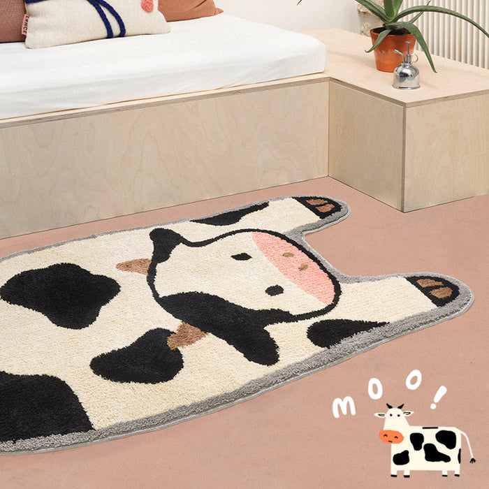 Cute Cow Mat for Children's Bedroom