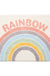 Rectangular Rainbow Bath Mat