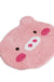 Feblilac Pig Bath Mat, Cute Animal Bathroom Rug, Soft Flush Non-Slip Water Absorbent Mat