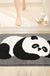 Feblilac Cute Animals Panda Tufted Bath Mat