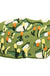 Feblilac Green Moss and Flowers Tufted Bath Mat