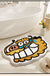 Feblilac Cartoon Animals Tufted Bath Mat