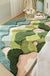 Feblilac Mountain Forest Moss Bedroom Rug Long Runner