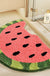 Feblilac Fruit Watermelon Tufted Bath Mat