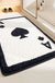 Feblilac Playing Cards Tufted Bath Mat