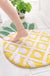 Yellow Pineapple Mat for Bathroom Kitchen