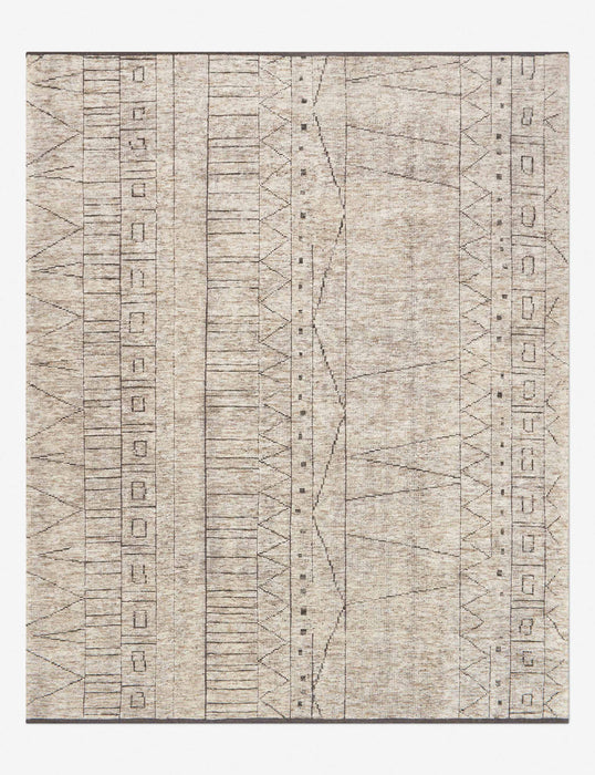 Romita Hand-Knotted Wool-Blend Rug