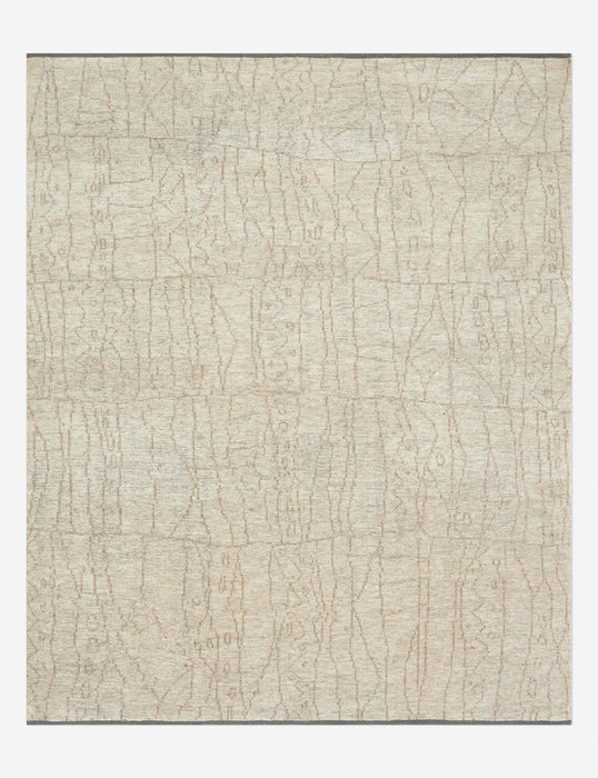 Acala Hand-Knotted Wool-Blend Rug