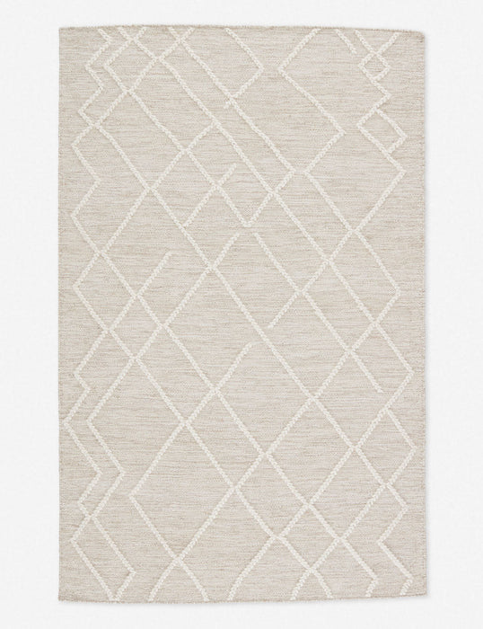 Iefan Handwoven Wool-Blend Rug