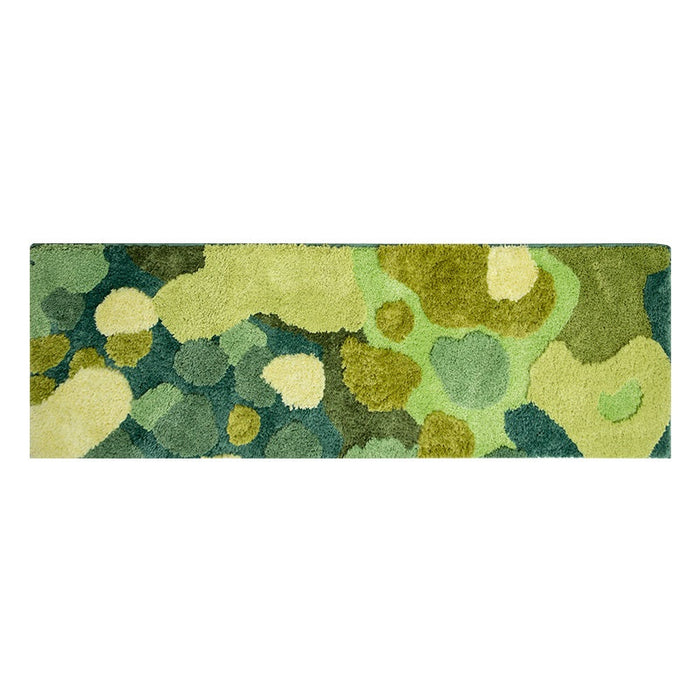 Feblilac 3D Pastoral Moss Leaves Area Rug Carpet