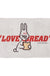 Rabbit Love Bread Door Mat