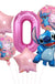 6pcs Disney Lilo & Stitch Party Balloons Stitch 32" Number Balloon set Baby Shower Birthday Party Decorations Kids Toy Gifts