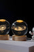 Christmas Crystal Ball Decoration 2023 Astronomy Solar System Planets Moon Astronaut LED Balls Home Snow Glass Globe Decorations