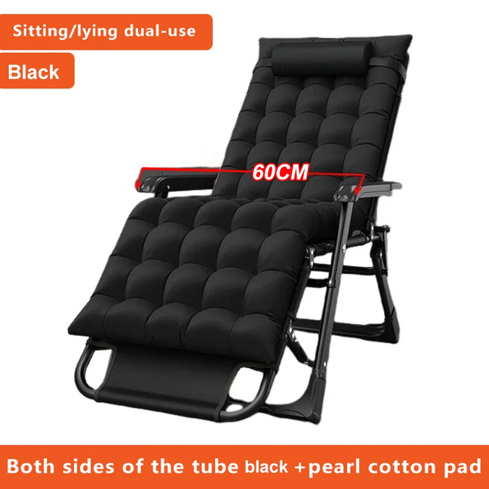 Adjustable height folding bed ultra light household multifunctional recliner outdoor autonomous driving folding recliner