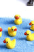 50/100 Pcs Mini Yellow Duck Ornament Miniature Figures,Tiny Duck,Resin,Handicraft,Micro Landscape, Home Decoration,