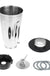 5 Cup Stainless Steel Blender Jar and Lid Replacement Repair Kit Complete 6 Pieces Set Fits Oster Blenders and Kitchen Centers