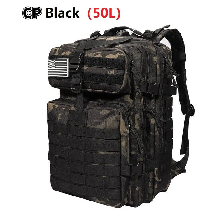 30L/50L 1000D Nylon Waterproof Trekking Fishing Hunting Bag Backpack Outdoor Military Rucksacks Tactical Sports Camping Hiking