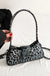 French Style Underarm Bag For Women Brown Black Leopard Handbag Clutch Bag Female Vintage PU Leather Crossbody Bags Versatile