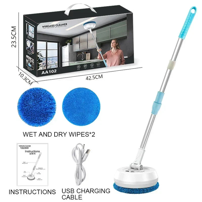 Electric Window Cleaner Robot Household Cleaning Wireless Telescopic Glass Clean Machine for Floor Ceiling Car Cleaning Robots