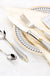 8/12/16/20/24Pcs Gold Plated Cutlery Stainless Steel Tableware Luxury Dinner Set Sliver Knife Fork Spoon Mirror Kitchen Utensils