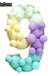 93 Giant Birthday Figure 0-9 Balloon Filling Box 18th Birthday Decor Number 30 40 50 Balloon Frame Anniversary Decoration