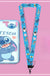 Disney Anime Credential Badge Holder Kawaii Stitch Card Holders Student Campus Lanyard Cards Holder Neck Straps for Kids Gift