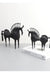 Creative Horse Statue Resin Figures Modern Home Living Room Decoration Abstract Figure Arrangement Bookshelf Decoration