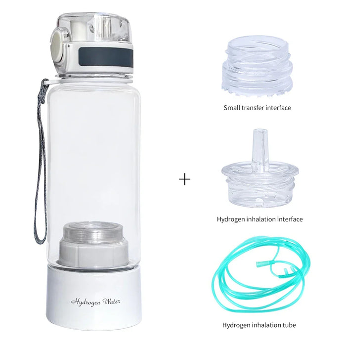 Bluevida new sports style SPE & PEM hydrogen water generator, H2 up to 3000ppb and large battery capacity hydrogen water bottle