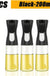 3 Pack 200/500ml Oil Sprayer Bottle Home Kitchen Cooking Oil Dispenser Fitness Fat Loss Camping BBQ Vinegar Sauce Sprayer Bottle