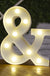 Alphabet Letter LED Lights Luminous Number Lamp Decor Battery Night Light for home Wedding Birthday Christmas party Decoration