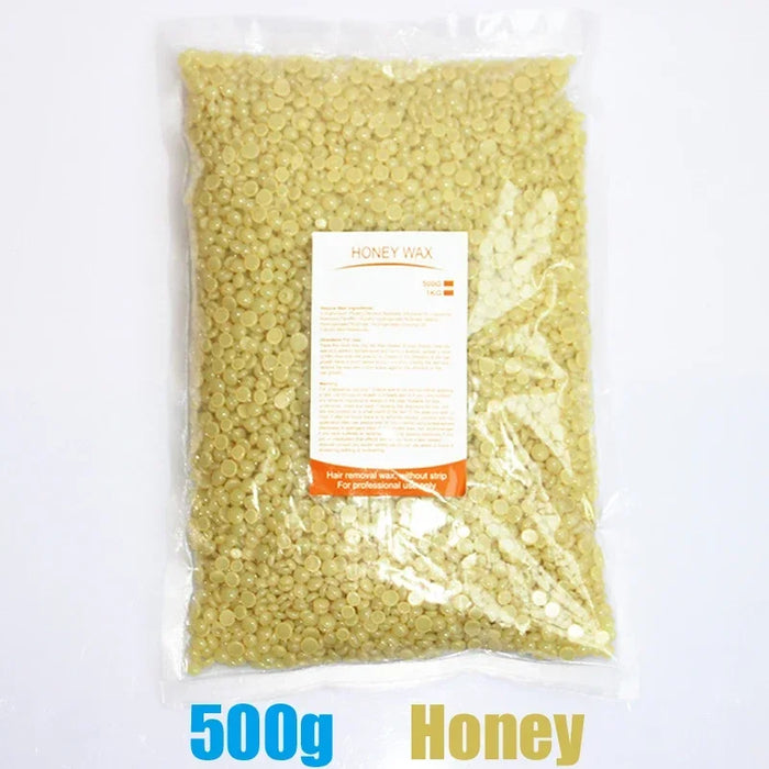 500g/400g/200g Waxing Wax Beans for Wax Heater Machine No Strip Depilatory Hot Film Hard Wax Waxing Body Hair Removal Wax Beads