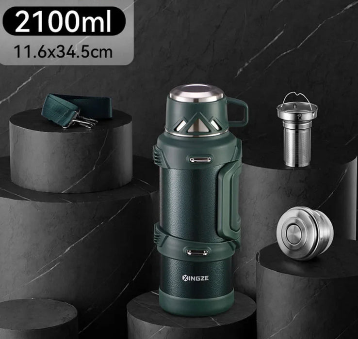 316 Stainless Steel Big Capacity Thermos Bottle 1L/ 2L /3L/ Outdoor Travel Coffee Mugs Thermal Vaccum Water Bottle Thermal Mug