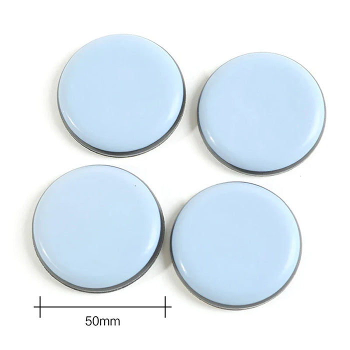 4/8Pcs Furniture Sliders Pads Sliding Block Table Chair Leg Mat Floor Protector For Hardwood Rug PTFE