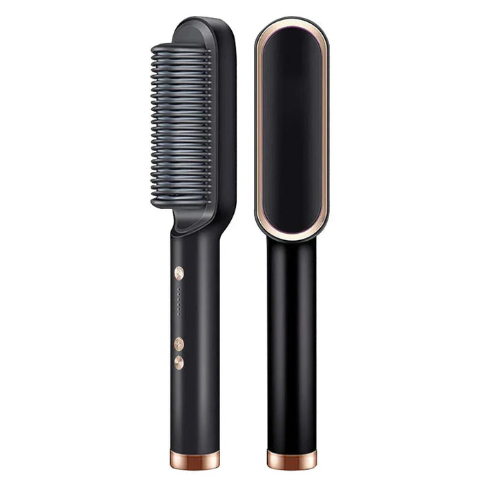 Electric Hair Brush Straightener Heating Combs Women Hair Styler Curling Iron Fast Hot Comb Heating Curler Hair Caring Tools