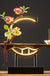 FY Chinese Style Backflow Incense Burner Plug-in LED Light with Iron Frame Incense Sticks Holder Big Size Home Decor Ornaments