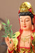 30CM/11.8"(H) Home worship of Guanyin Buddha Temple Handmade resin Guanyin Bodhisattva household ornaments Nanhai Guanyin God