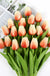 35 cm Tulip Flower Artificial Tulip Bouquet 10/5Pcs PE foam Fake Flower for wedding Ceremony Decor Home Garden Bouquet Decor