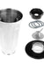 5 Cup Stainless Steel Blender Jar and Lid Replacement Repair Kit Complete 6 Pieces Set Fits Oster Blenders and Kitchen Centers