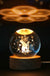 6cm 3D Crystal ball Crystal Planet Night Light Laser Engraved Solar System Globe Astronomy Birthday Gift Home Desktop Decoration