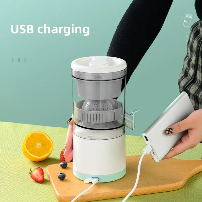 400ML Electric Fruit Juicer Juice Squeezer USB Charging Fruit Juicer Household Orange Lemon Blender Extractors Kitchen Tools