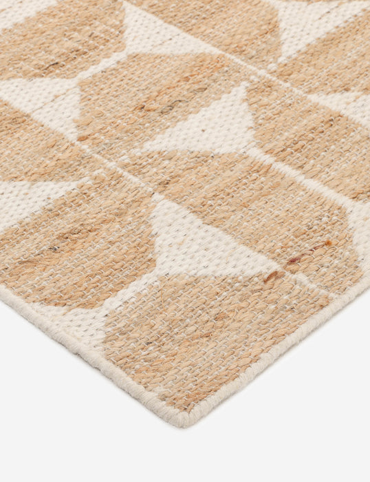 Kriska Hand-Knotted Jute-Blend Rug